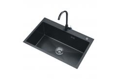 China 304 Stainless Steel Kitchen Sink Machine for Modern Kitchens with Large Capacity supplier