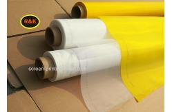 China Low Elongation Thermal Screen Printing Mesh Roll 33 - 420 Mesh / Inch supplier