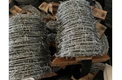 China Hot-dipped Galvanized Security Barbed Wire High-Diameter Wire for Secure Boundaries supplier