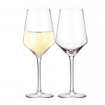 Long Stem Clear Red White Wine Glasses 400ml For Restaurant for sale