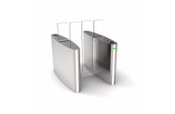 China High Security Access Control Turnstiles Pedestrian Entry Exit Optical Sliding Turnstile supplier