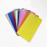 Plastic Tags PVC Blank Tag Rectangle Colorful Plastic Safety Tag for sale