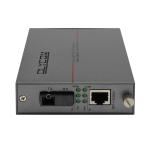 Single Mode Fiber Media Converter 1.25G Ethernet WDM Optical Unmanaged 30W PoE for sale