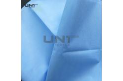 China Three Layers Blue Hydrophilic Fabric / Film Shrink Resistant Eco - Friendly supplier