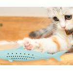 Interactive Safe Rubber Crayfish Chew Toys For Kittens Teething With Catnip for sale