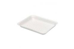 China Biodegradable Polylactic Acid Sheet for Fruit Fresh Meat Disposable PLA Tray supplier