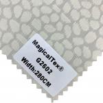 Greenguard Jacquard Blinds Polyester Roller Fabric Foam White Coating for sale