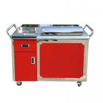 GREENARK TO29 Stainless Steel Mobile Teppanyaki Grill Table 9KW for sale