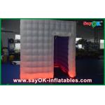 Photo Booth Decorations Colourful Led Lighting Photo Booth Tent Inflatable For Family Use for sale