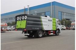 China Mini Version 4X2  5CBM 3 CBM Diesel Vacuum Cleaner Sweeper supplier