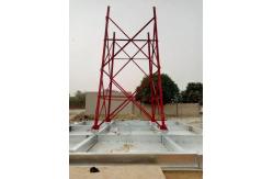 China Mobile Steel Lattice Tower 4 Legged Quadrilateral Angular supplier