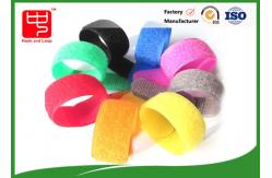 China Self - gripping  cable wrap , high temperature cable ties 25mm Width Polyester supplier