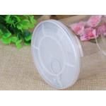 Plastic Packaging Tube Airtight Waterproof Clear Pet Jar With EOE Lid