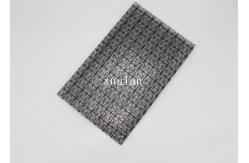 China 4 * 8 Inch Black Conductive Grid Bag For Shipping Communication Appliances supplier