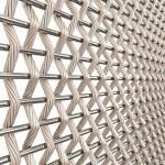 Stainless Steel Mesh Architectural Woven Wire Mesh For Facade Cladding for sale