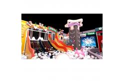 China 240 Squares Candy Theme Indoor Playground ODM Indoor Playground Furniture Unisex supplier