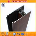 Wood Grain Aluminium extrusion Profiles For House Decoration GB5237.4-2008 for sale