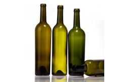 China Empty Glass Wine Bottles Industrial Beverage Collar Material Aluminum Plastic PP supplier