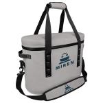 Refrigerated Lightweight Soft Sided Cooler 18 Liters Light Gray Color for sale