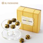 CMYK/Pantone Printed Luxury Chocolate Boxes With Easy Open Design Embossed Logo And Anti-Tarnish Paper for sale
