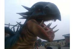 China Custom Movement Action Figure Realistic Animatronic Animals Dinosaur Character Costume supplier
