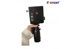 China 30W Thermal Handheld Inkjet Printer Tij Coding Machine Wooden Material 3mm supplier