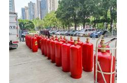 China 90L Hfc-227ea Gas Cylinder Fm 200 Fire Suppression System Gas supplier