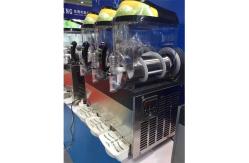 China 800W Snack Shop Granita / Margarita Slush machine with Three Tank 12L supplier