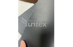 China High temperature resistance Black Neoprene Coated Glass Cloth For Flexible Connector supplier