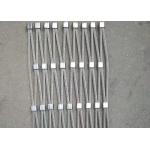 Ss 304 Stainless Steel Wire Rope Mesh 20x20mm Protect Windows / Zoo Animal Cable for sale