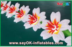 China Durable Inflatable Flowers Wedding With Changing Led Lights Custom Design supplier