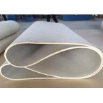 300 Degree White Color Endless Aramid Heat Transfer Printing Blanket For Roller Printing Machine for sale