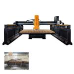 15kw 5100kg PLC Bridge Saw Cutter for Marble Quartz Sintered Stone for sale
