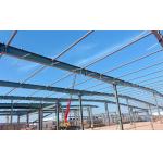 Modern Sturdy Metal Workshop Prefab Steel Buildings With C/Z Galvanized Steel Purlin for sale