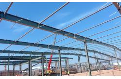 China Fast Install Directly Supply Steel Structure Building Warehouse Heavy Duty Prefabricated Warehouse supplier
