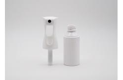 China 200ml PP Reusable Refillable Plastic Spray Bottles White Continuous Mist Spray Pump supplier