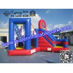 Red Blue Commercial Outdoor Inflatable Spiderman Jumper Combo Durable for sale
