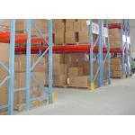 Warehouse 4 Tier Upright Pallet Racking Heavy Duty Blue 24 X 144