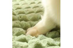 China Washable Removable Cover Dog Pillow Bed With Anti Slip Bottom supplier