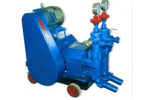 Dual fluid mortar pump