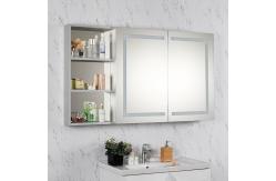 China Wall Mounted Modern LED Medicine Cabinet with Speaker and Illuminated Mirror Design supplier