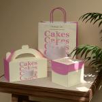 Custom Printed Cake Roll Packaging Box - Eco-Friendly Kraft Paper for sale