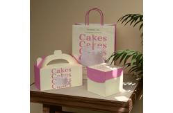 China Custom Printed Cake Roll Packaging Box - Eco-Friendly Kraft Paper supplier
