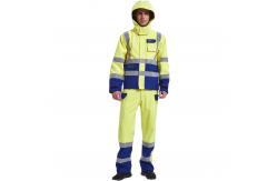 China Offshore Hivis Rain Proof Workwear Electric Preventing Coat supplier