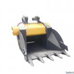 Heavy Duty Jaw Excavator Crusher Bucket for Concrete Rock Demolition Crushing for sale