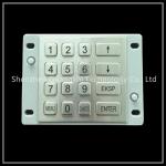 Metal Button Usb Numeric Keypad , PS2 Interface Portable Numeric Keypad for sale