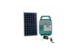 China ABS 8Hrs To 10Hrs 5W Solar Powered LED Lights With Radio supplier