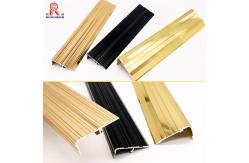 China 6061 Anodized Aluminium Stair Nosing Edge Trim Antislip Angle Curved supplier