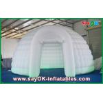 Led Lights Inflatable Air Tent , Diameter 5m Inflatable Dome Tent