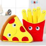 Simulation French Fry Stuffed Animal Parent Children Interaction Baby Plush Toys for sale